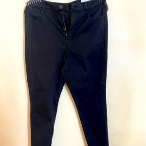 American Eagle Plus Size Black Jeggings